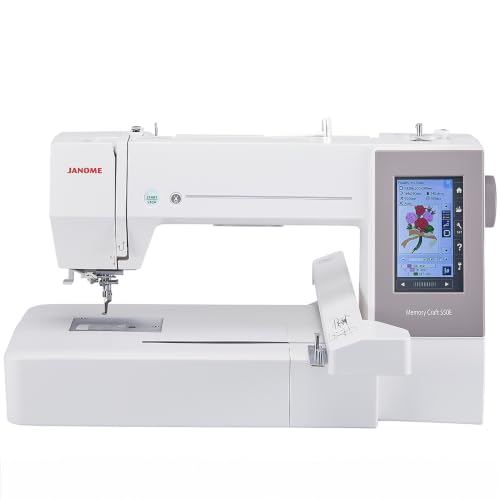 Janome Memory Craft 550E — 200 × 360 mm Embroidery