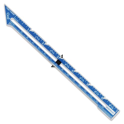 Dritz 7-Inch Seam Gauge with Point Turner