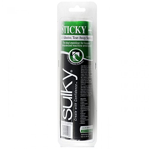 Sulky Sticky+ 551-08 — Adhesive Tear-Away Backing