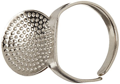Clover Adjustable Ring Thimble with Plate