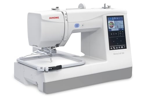 Janome Memory Craft 100E — Square-Format Embroidery