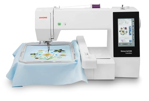 Janome Memory Craft 500E Limited Edition — Dedicated Embroidery